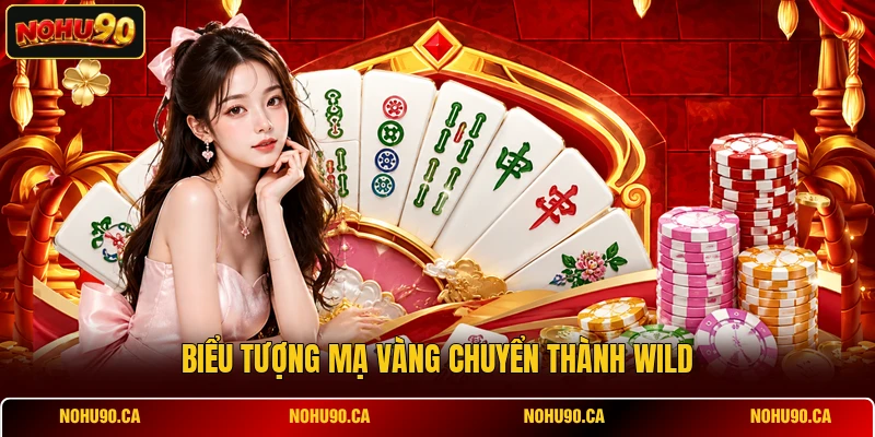 Biểu tượng mạ vàng chuyển thành Wild Biểu tượng mạ vàng chuyển thành Wild